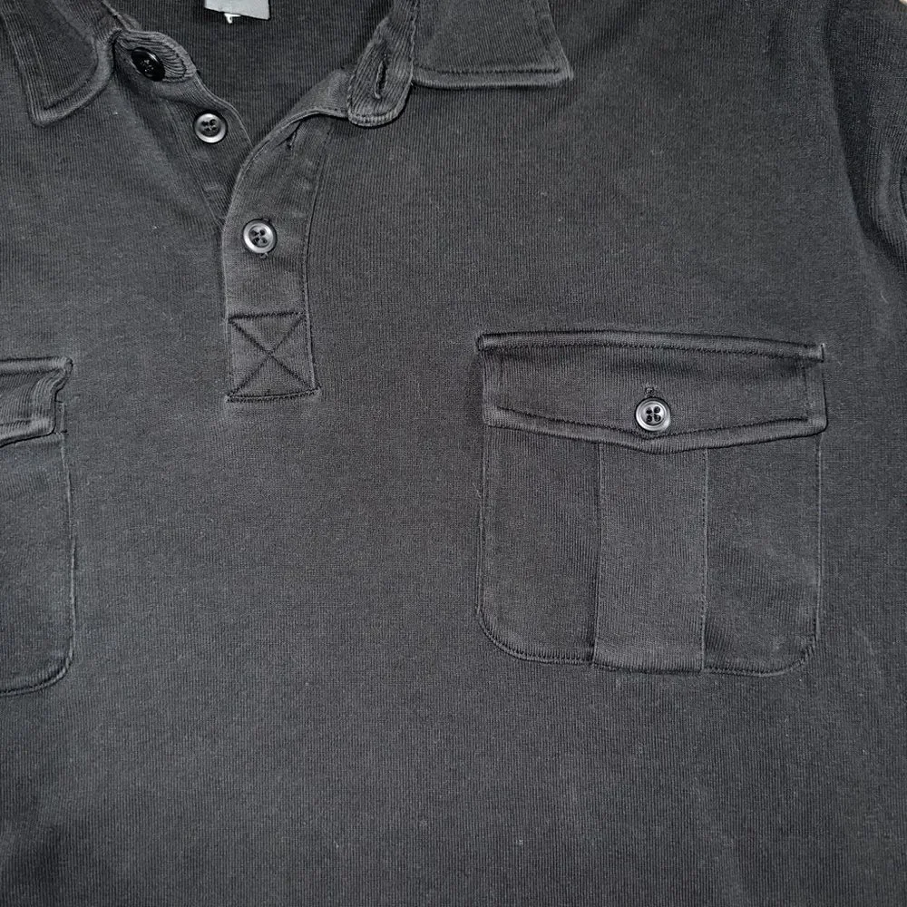 Banana Republic Rugby Style Shirt. Heavy 100% Cotton